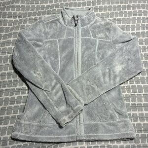 The North Face Light Gray Fleece Pullover